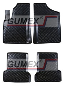 Fiat Seicento - dywaniki gumowe