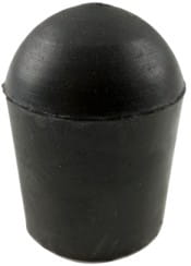 Stopka gumowa osłona rurki kulista fi 22 mm